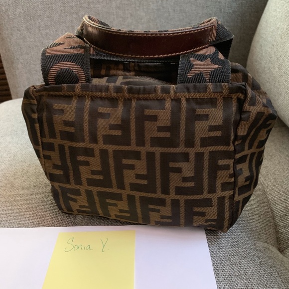 fendi zucca cosmetic bag